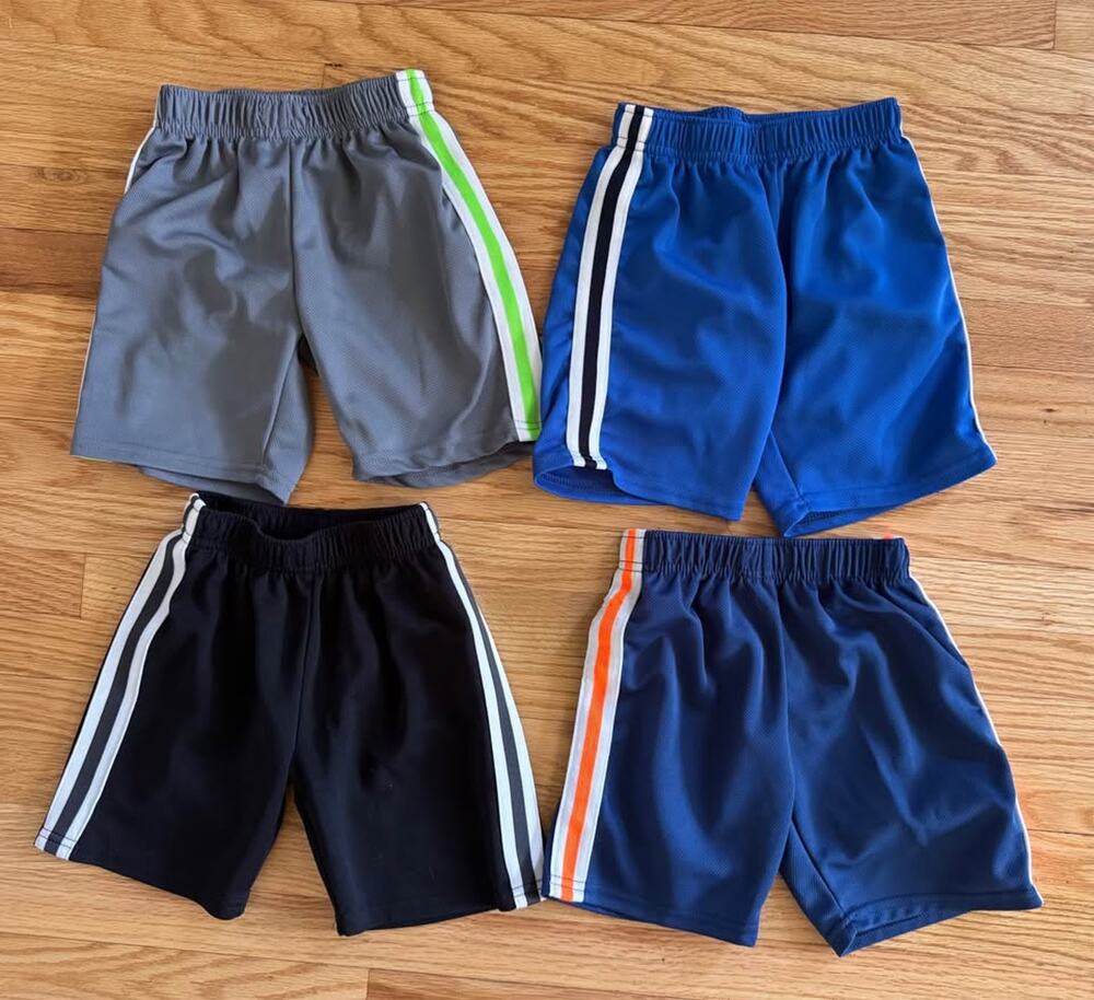 3T toddler boy gym/mesh shorts